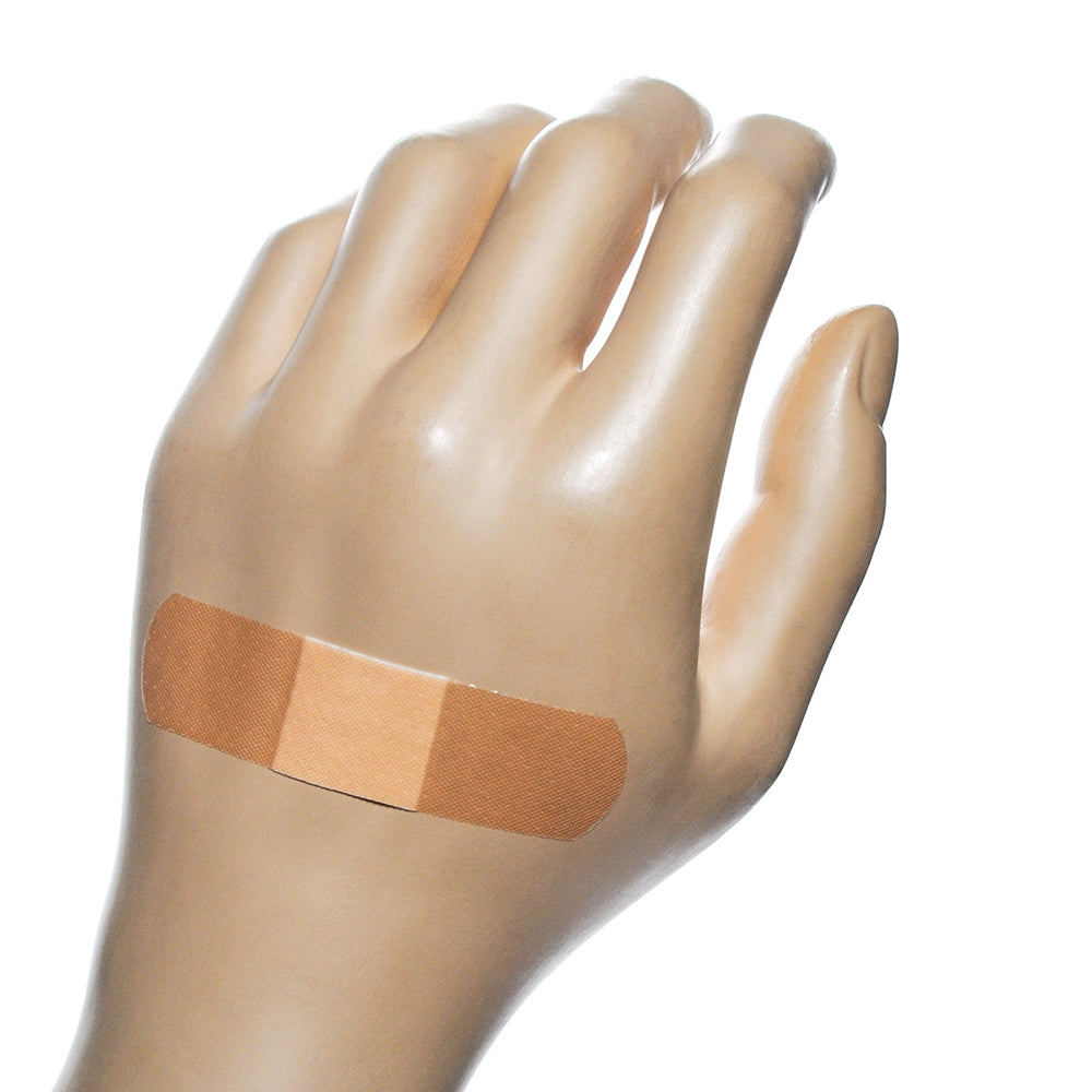 3600/cs Tetra Strips Adhesive Bandage, Plastic, 3/4" x 3"