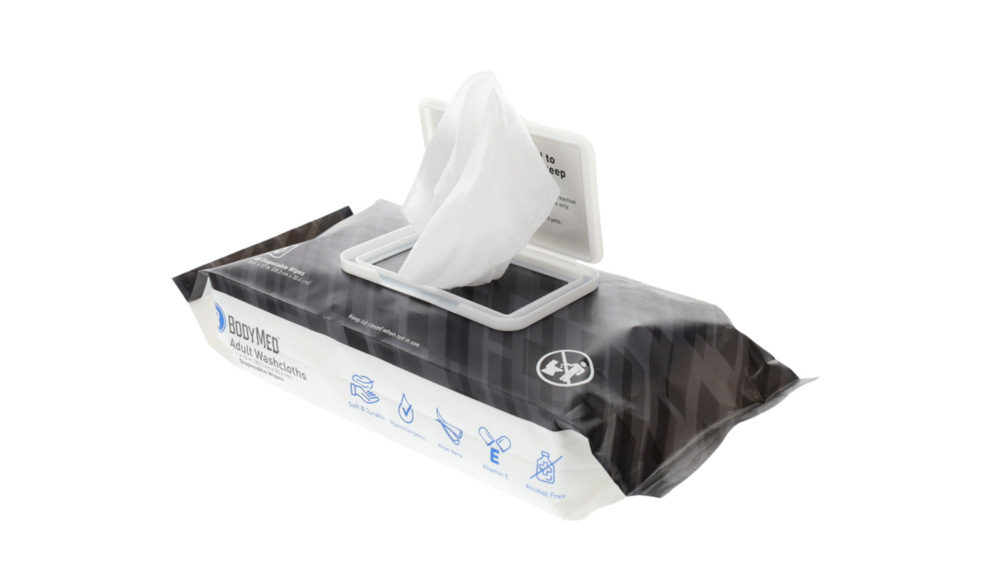 576/CS BodyMed® 8"x12" Adult Washcloths