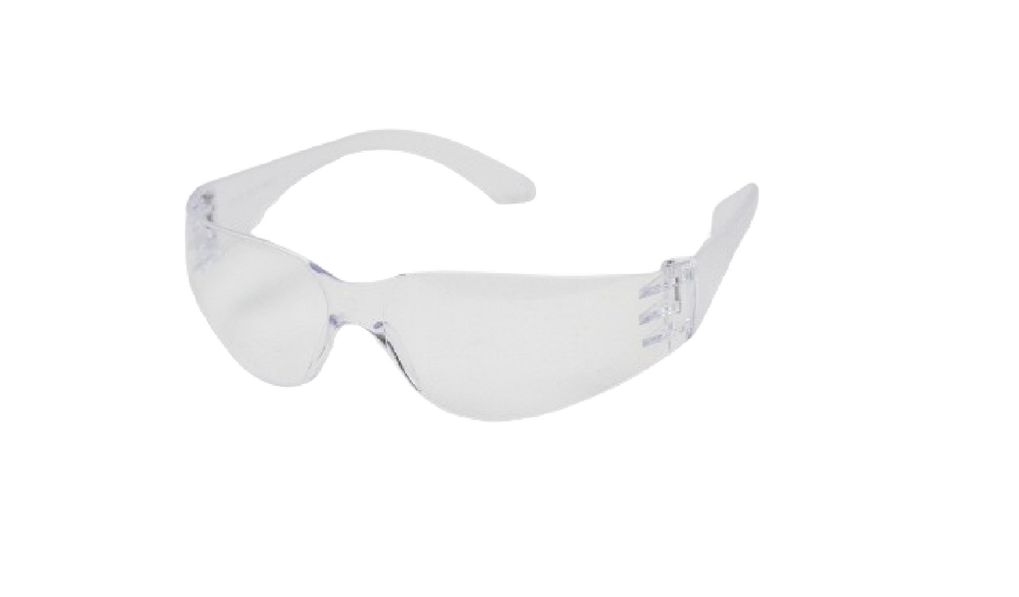 12/pk Armour Guard Light Armour Clear Wrap Around Safety Glasses