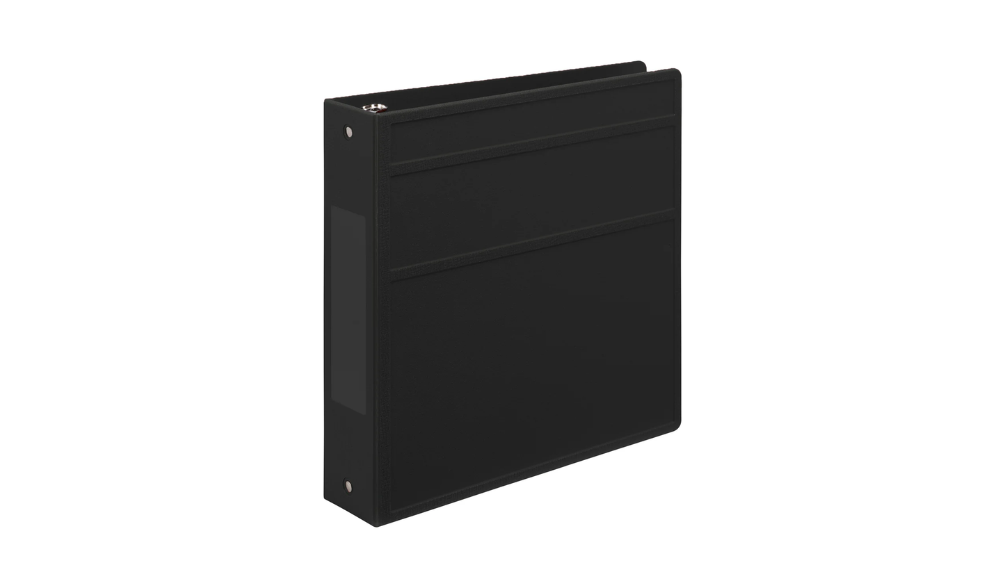 2" Side Open Ring Binders (3 Ring) - Black