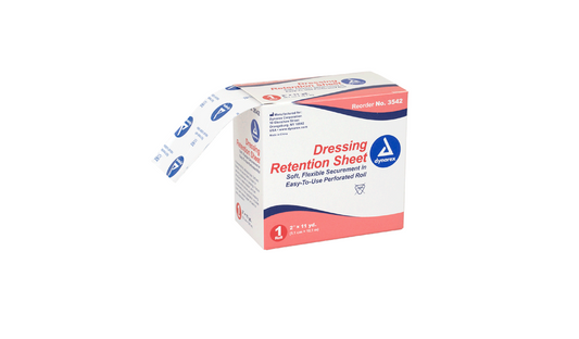 1 EA Dressing Retention Sheet - Latex Free 2" x 11 yd