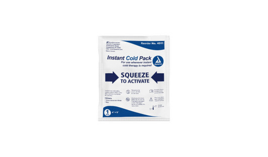24/cs Dynarex Instant Cold Pack 4" x 5"