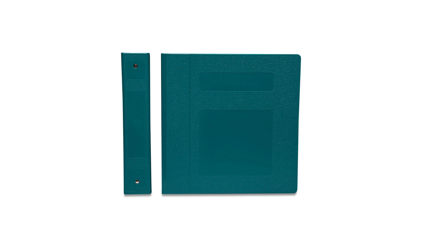 2" Side Open Ring Binders (3 Ring) - Teal