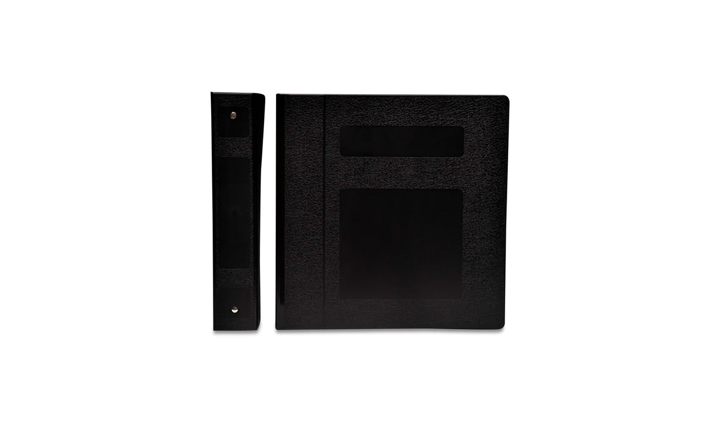 2" Side Open Ring Binders (3 Ring) - Black