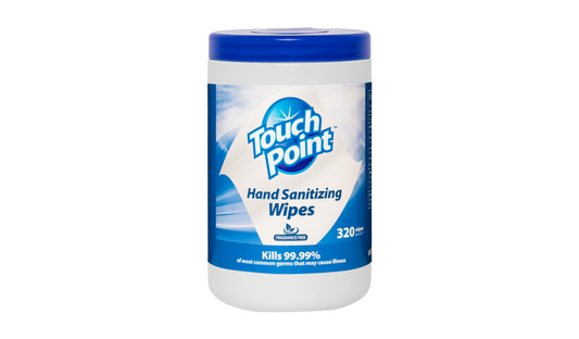 6/CS Touch Point® Hand Sanitizing Wipes- 6.7" x 6.75"
