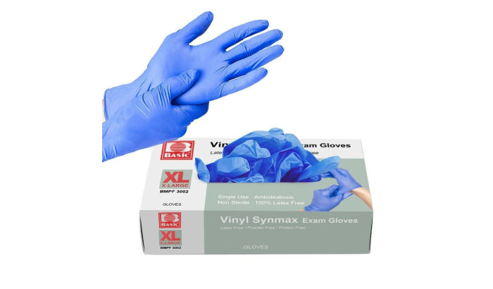 2000/cs Synmax Basic Vinyl Exam Gloves