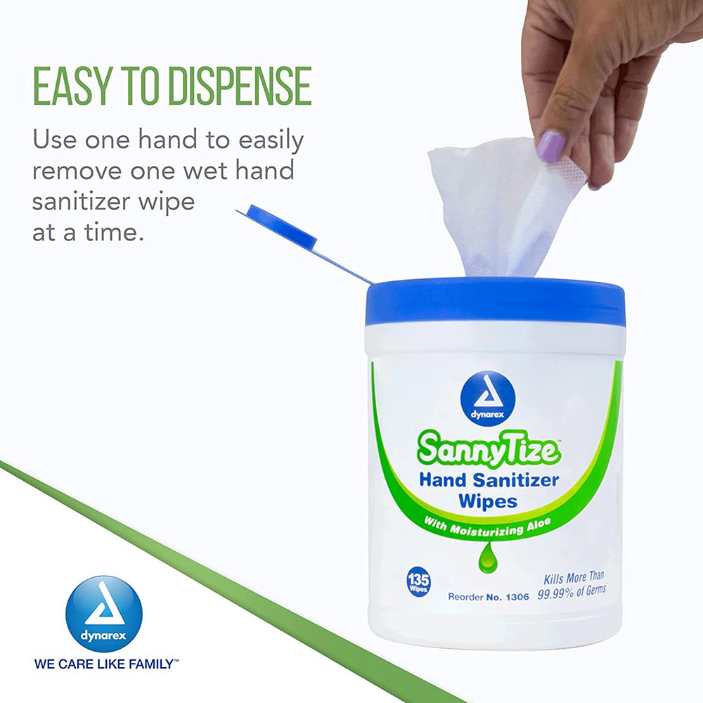 12/CS SannyTize Hand Sanitizer Wipes