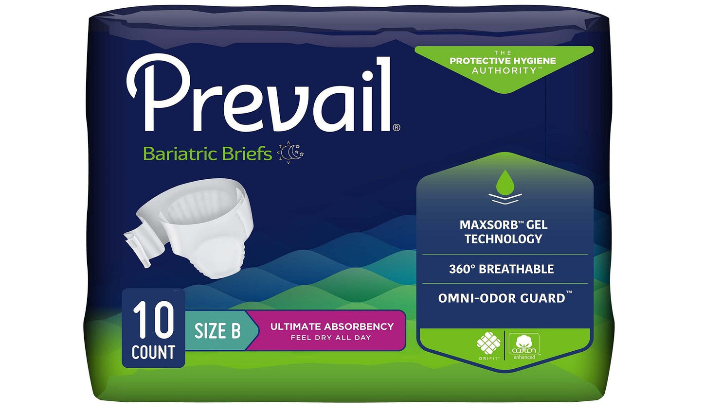 40/CS Prevail Nu Fit Briefs - 3X-Large