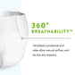 72/CS Per-Fit 360 Briefs waist size 45" to 62" - L/XL