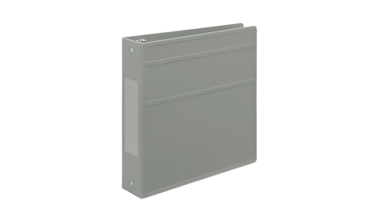 2" Side Open Ring Binders (3 Ring) - Gray