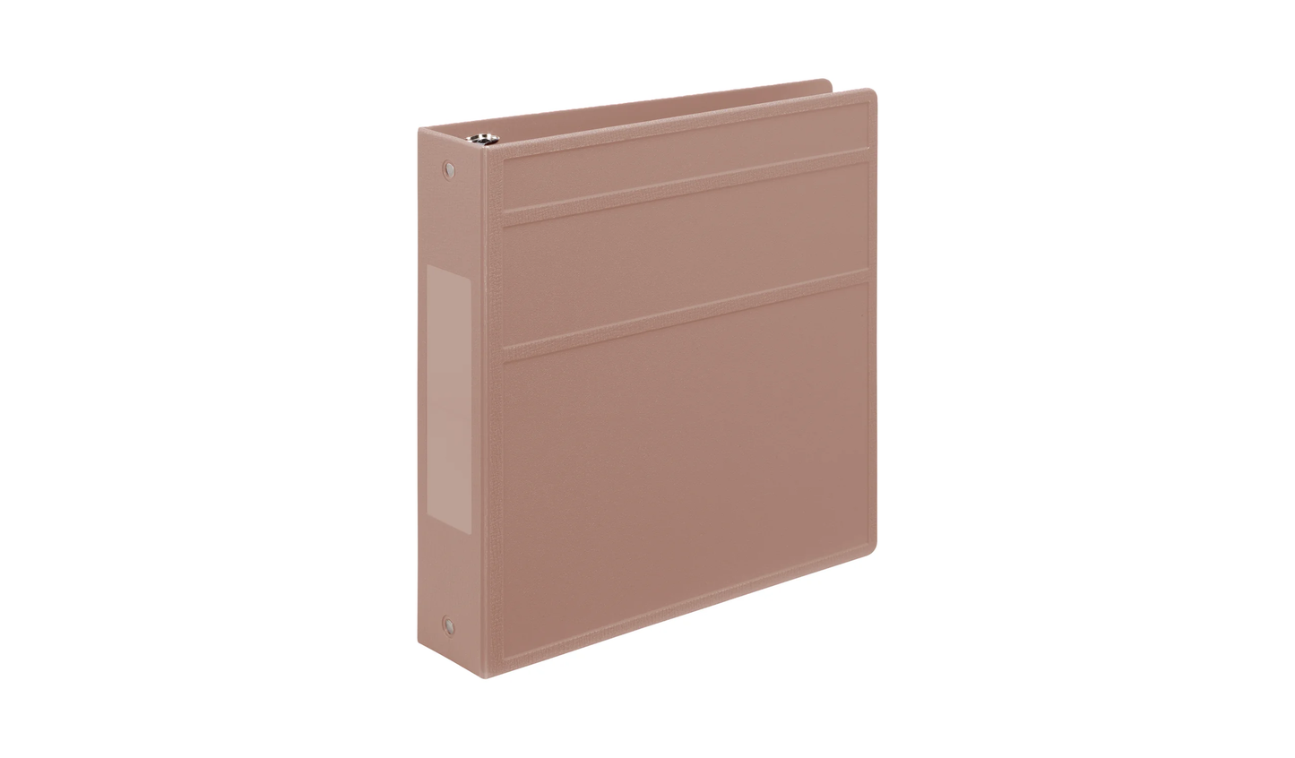 2" Side Open Ring Binders (3 Ring) - Mauve