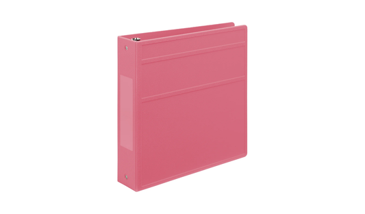 2" Side Open Ring Binders (3 Ring) - Pink