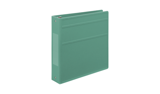 2" Side Open Ring Binders (3 Ring) - Seafoam Green