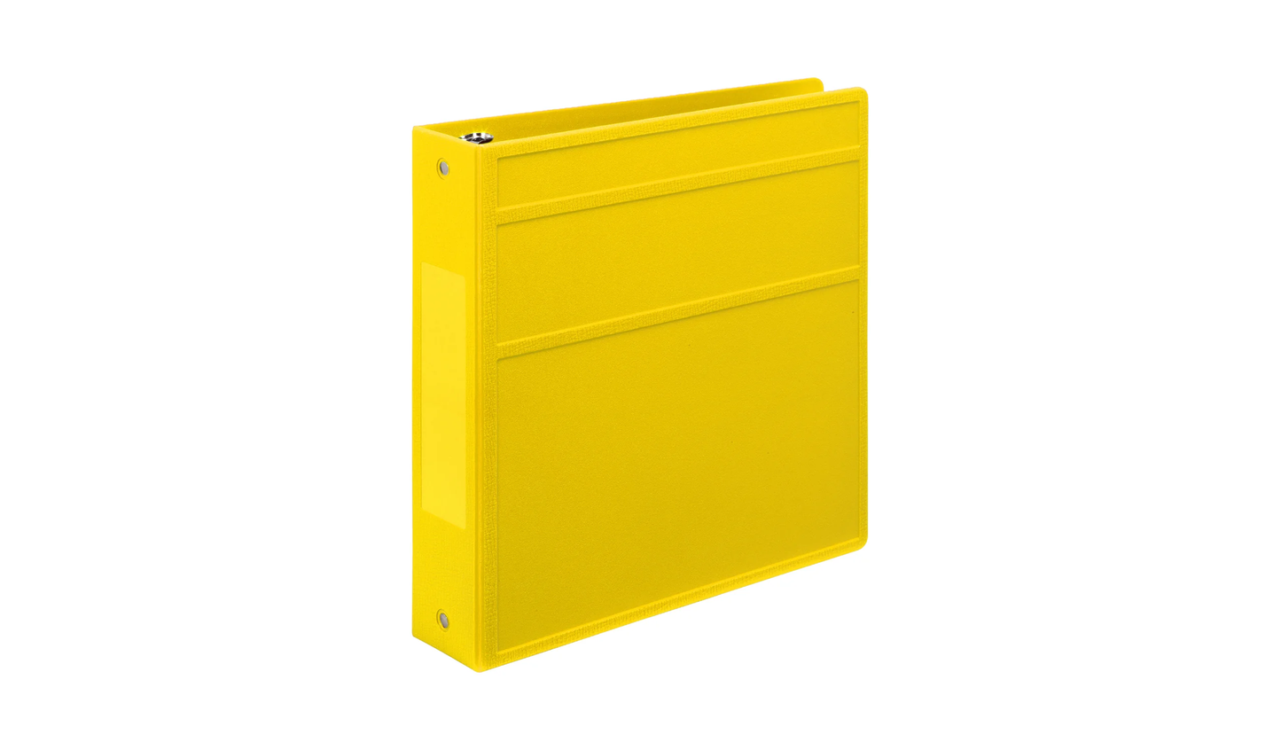 2" Side Open Ring Binders (3 Ring) - Yellow