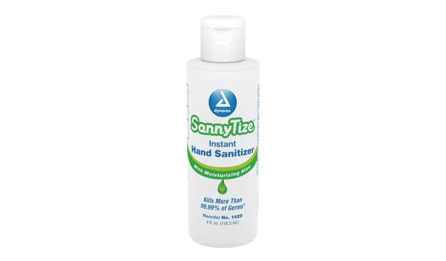 48/cs  SannyTize 4 oz Hand Sanitizer