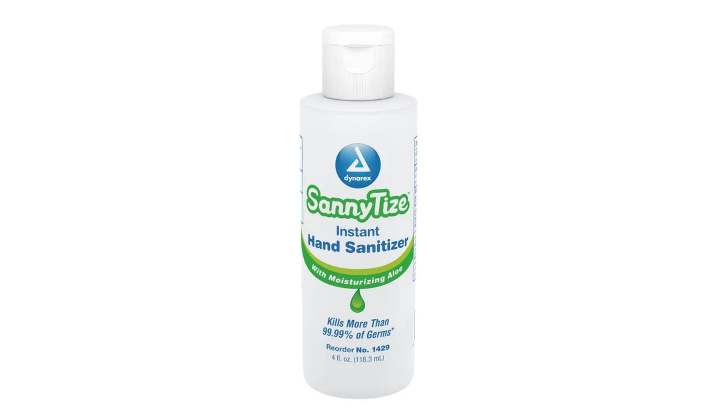 48/cs  SannyTize 4 oz Hand Sanitizer