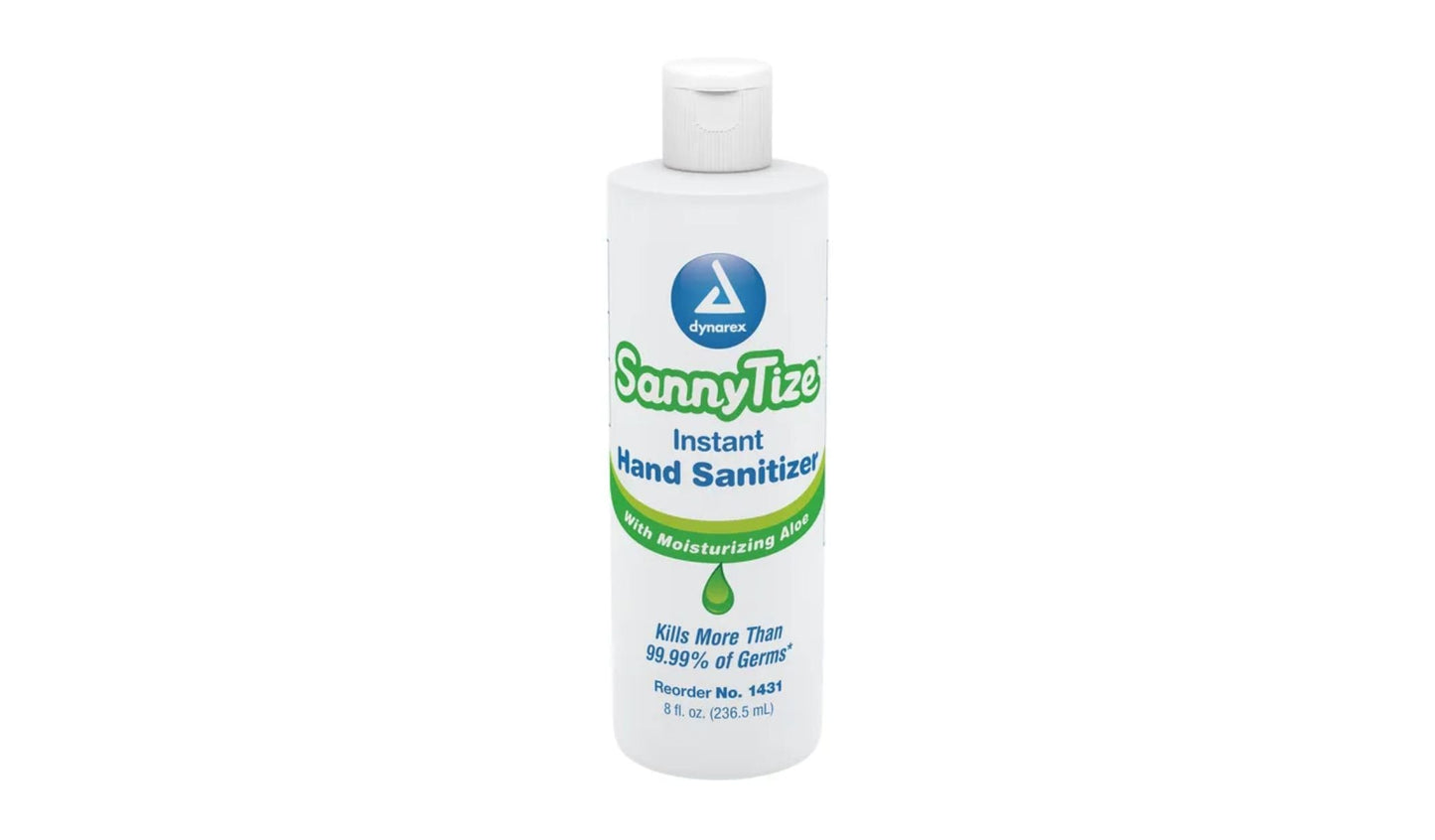 48/cs  SannyTize 8 oz Hand Sanitizer