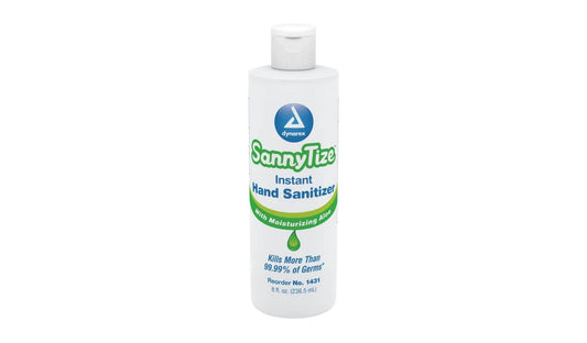 48/cs  SannyTize 8 oz Hand Sanitizer