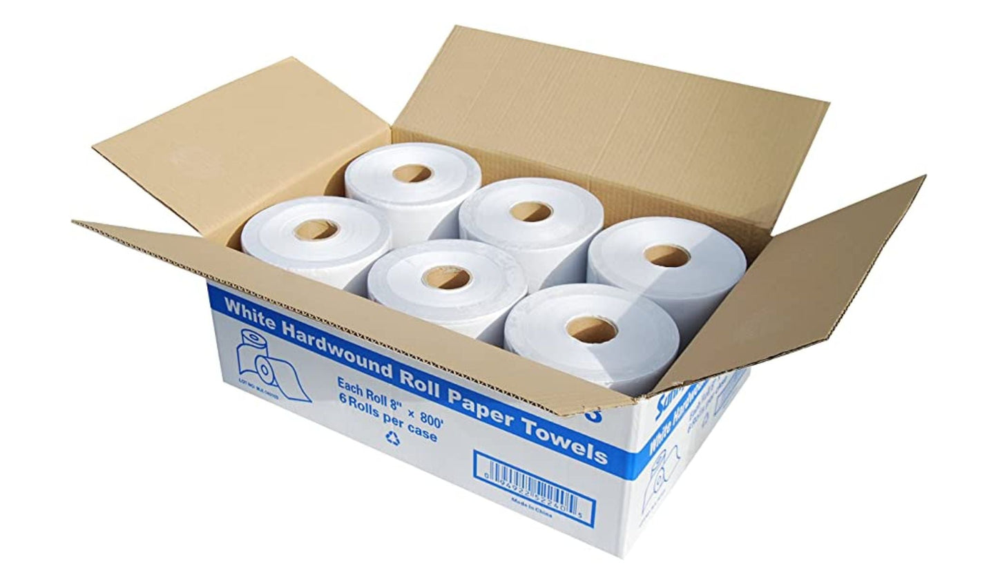 6/cs SunnyCare Roll Towels