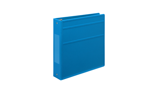 2" Side Open Ring Binders (3 Ring) - Blue