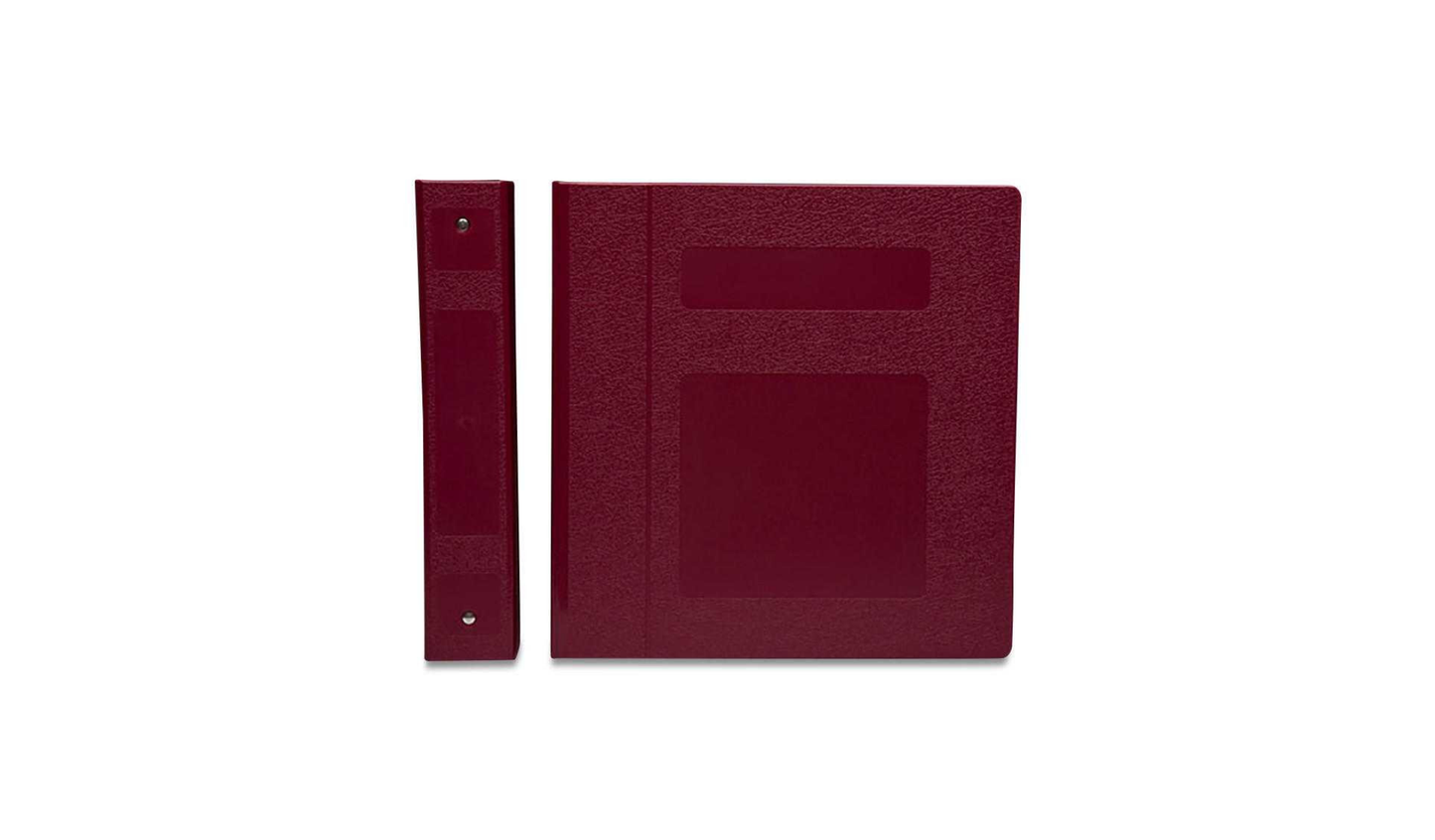 2" Side Open Ring Binders (3 Ring) - Burgundy