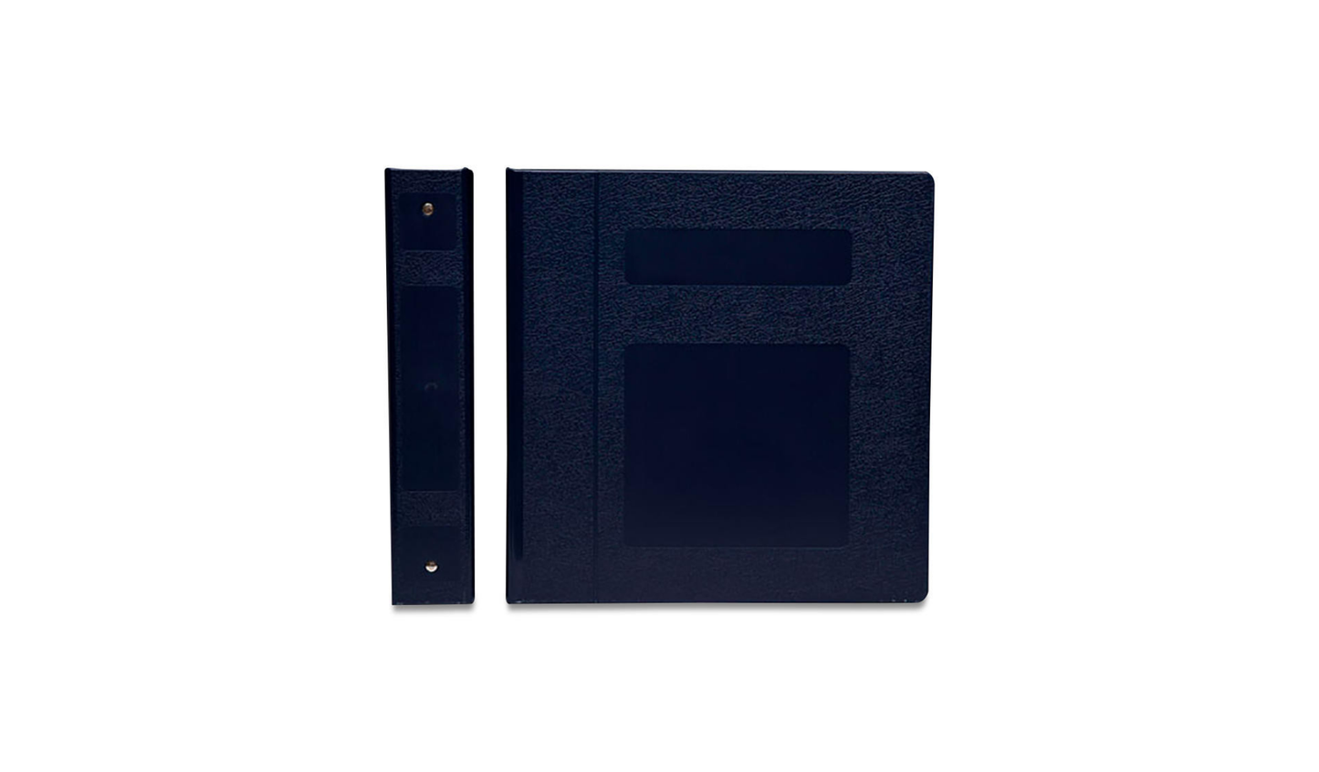 2" Side Open Ring Binders (3 Ring) - Navy Blue