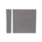 2" Side Open Ring Binders (3 Ring) - Gray