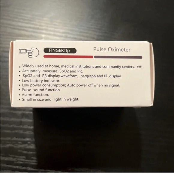 1 EA Fingertip Pulse Oximeter