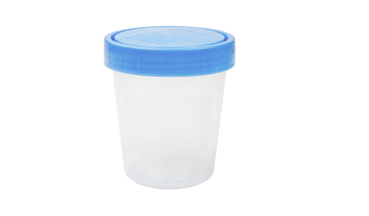 100/CS Specimen Container Sterile, 4oz Bulk Packed